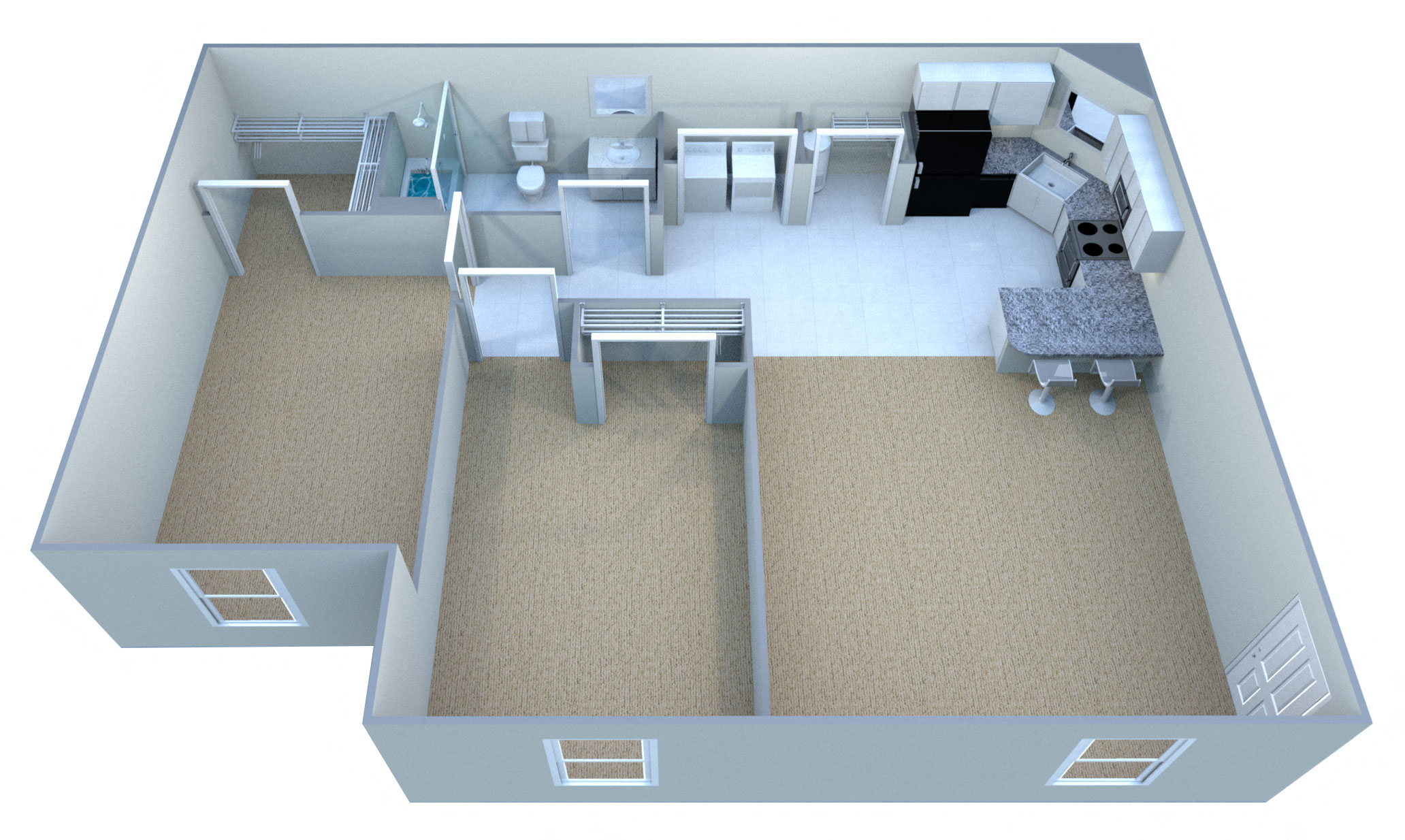 Suite A Floorplan